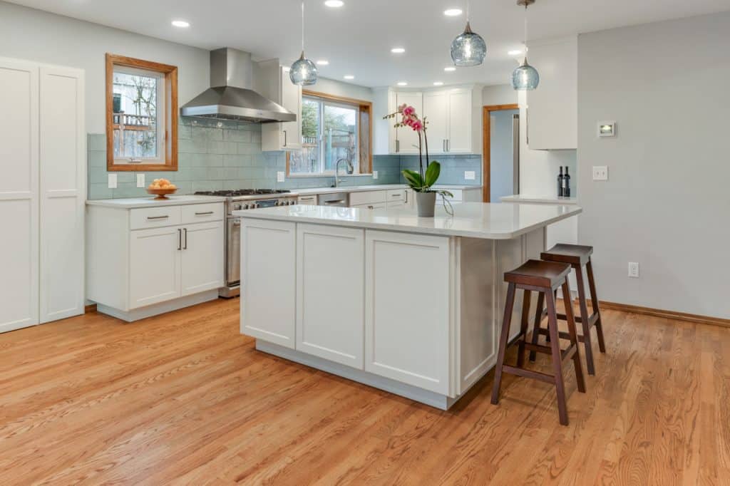 Kitchen and Laundry Room Remodel in Corvallis, Oregon.