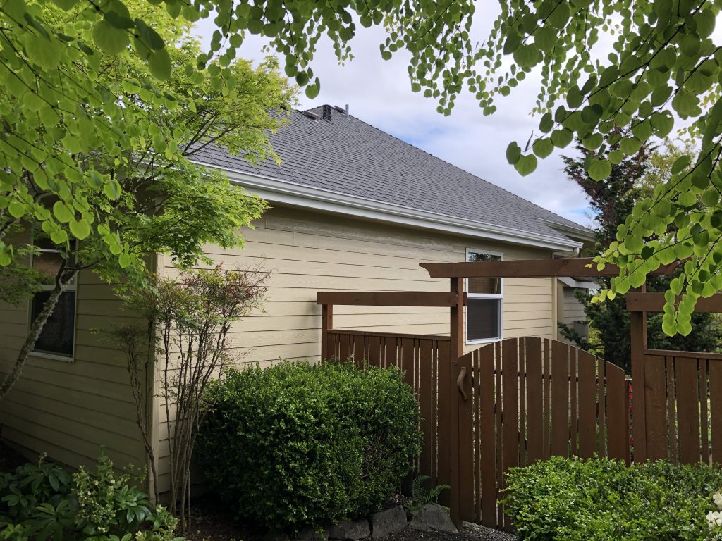 Before office space home addition in Corvallis