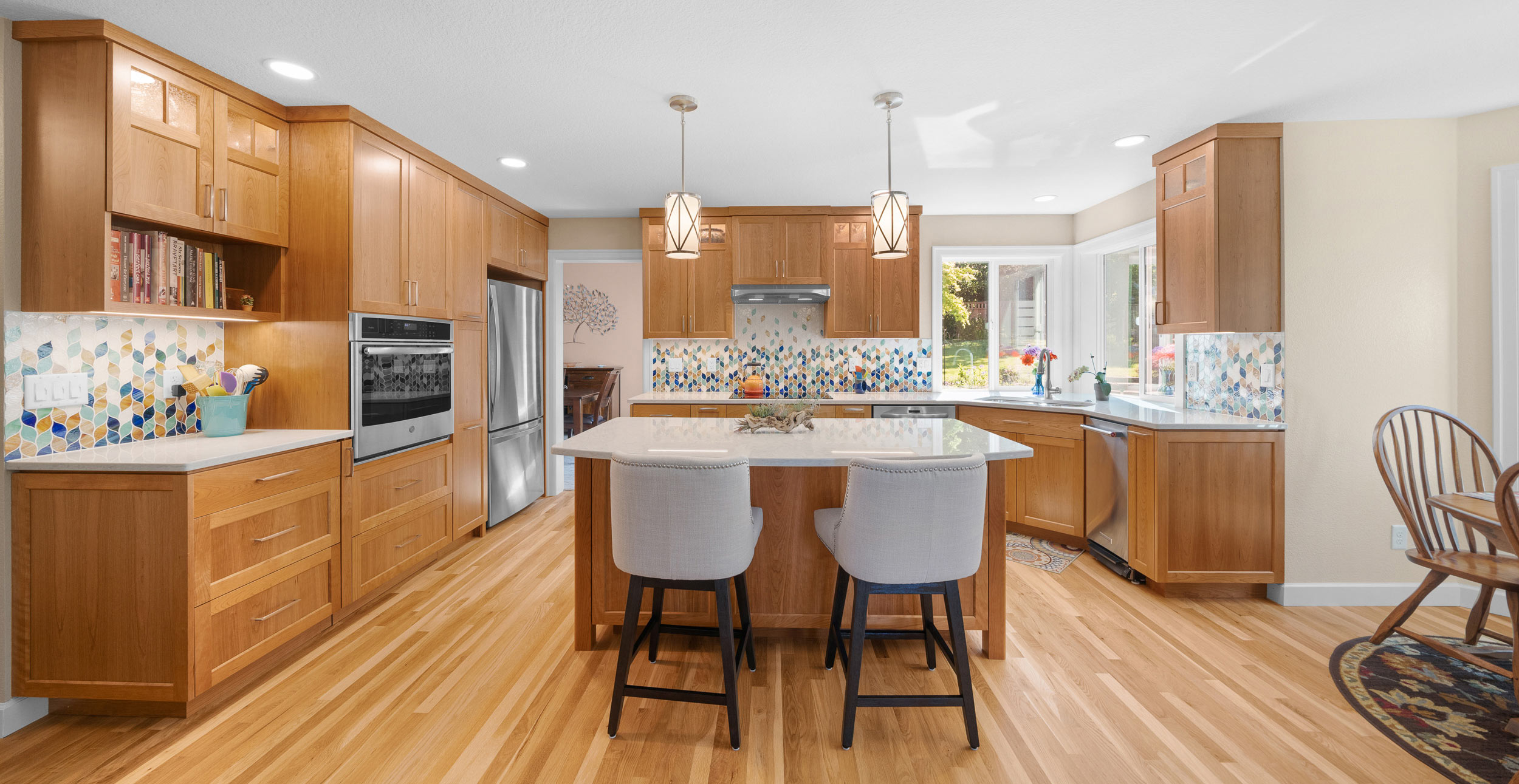 Kitchen remodel by Thayer Design Build in Corvallis