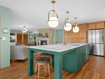 Modern luxury kitchen remodel in Corvallis, Oregon
