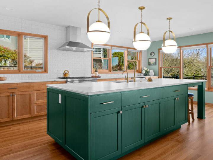 Modern Luxury Kitchen Remodel in Corvallis, OR by Thayer Design Build project photo
