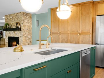 Modern luxury kitchen remodel in Corvallis, Oregon