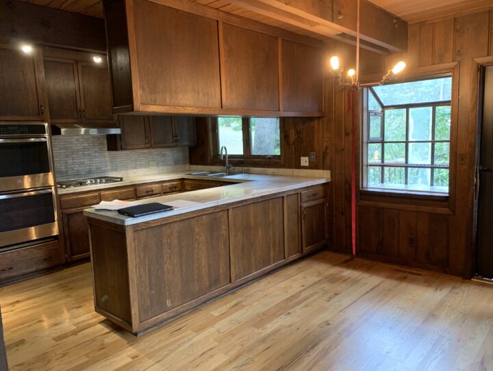 Before photo from kitchen remodel