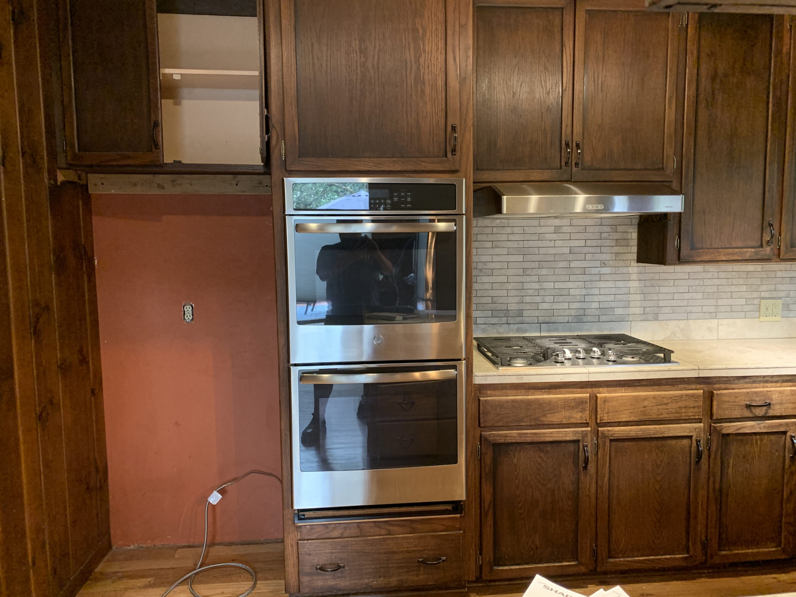 Before photo from kitchen remodel