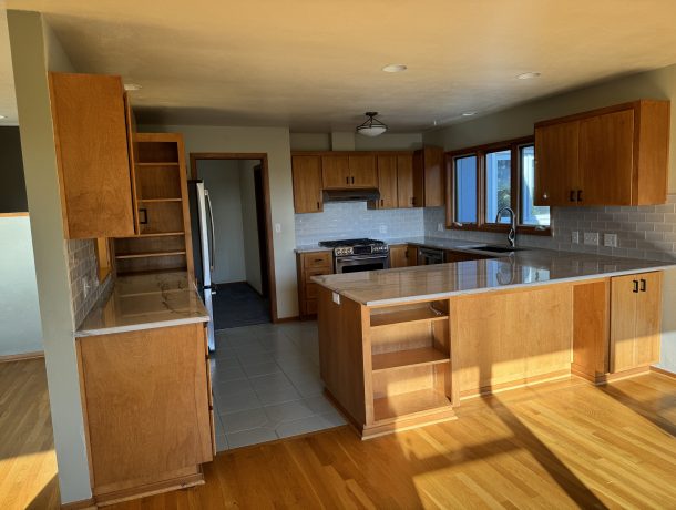 Before photo of kitchen