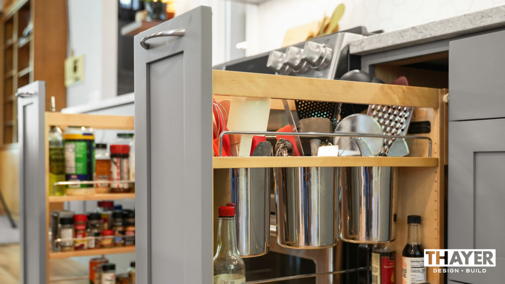 Smart storage solutions for aging-in-place home in Albany