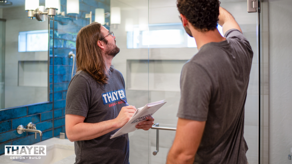 Thayer Design Build team making Corvallis home more energy-efficient through a remodel