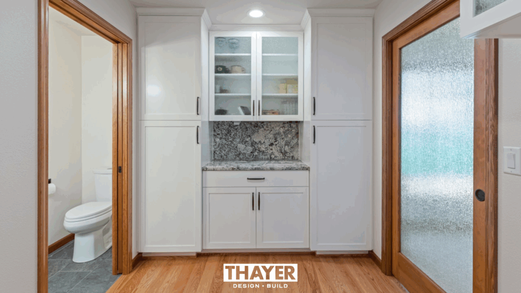 Bathroom and mudroom home addition in Corvallis