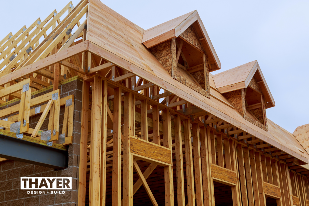 house being built in Benton County