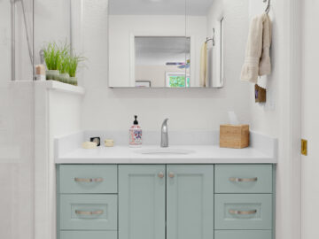 Primary bathroom remodel in Corvallis