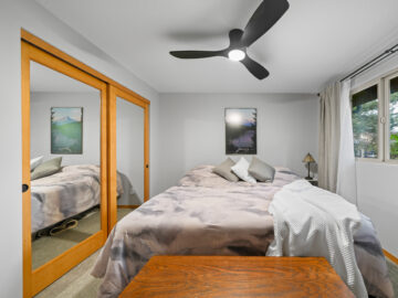 Guest room in aging-in-place remodel