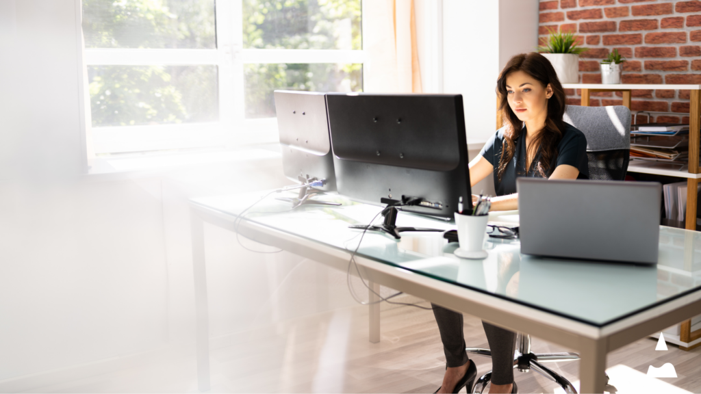 Administrative Assistant working at Corvallis design-build company