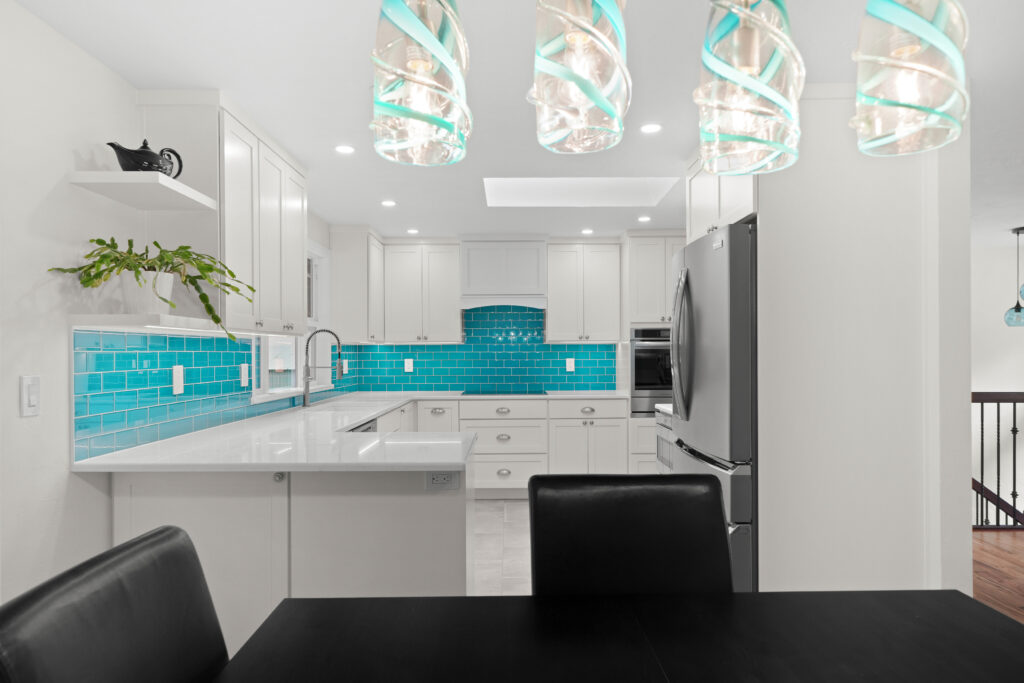 Coastal contemporary kitchen remodel