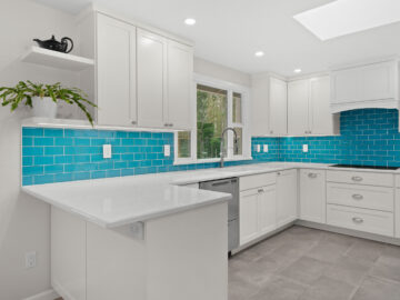 Coastal contemporary kitchen remodel in Corvallis