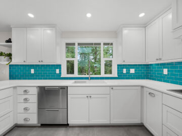 Coastal contemporary kitchen remodel in Corvallis