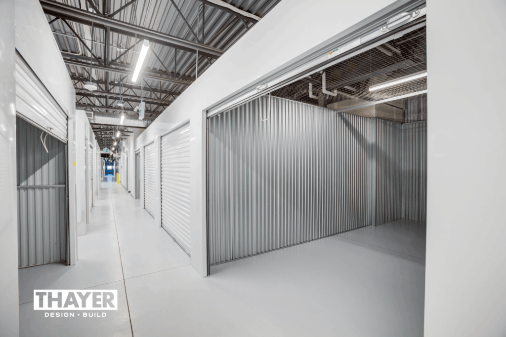 Furniture storage during remodel example