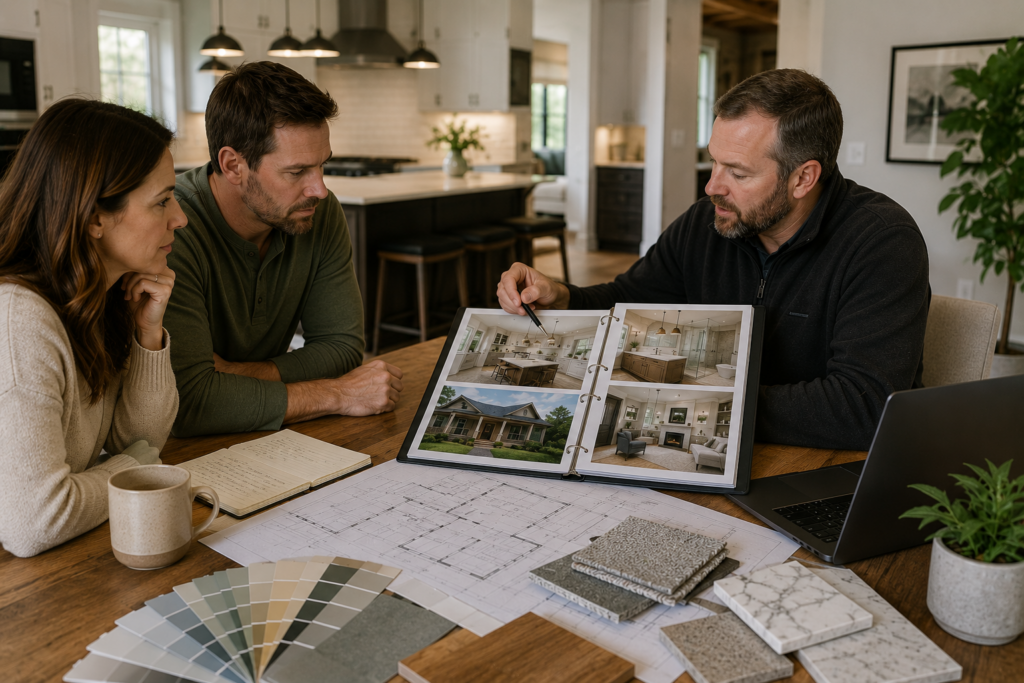 Corvallis design-build remodeler set up with design portfolio in Corvallis home